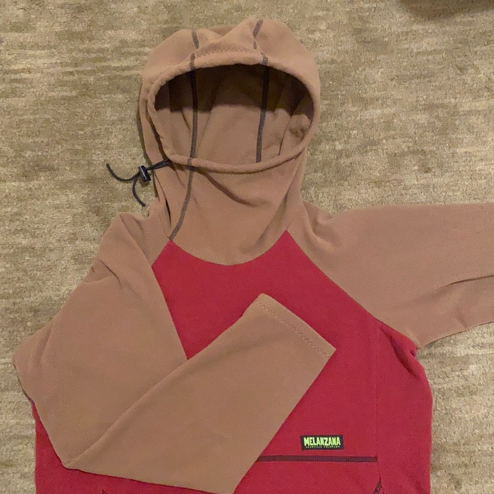 Melanzana fleece hoodie